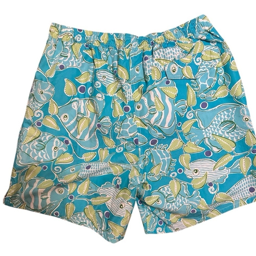 Lilly Pulitzer White Label Men’s Swim Trunks Size Large - Picture 2 of 4
